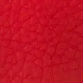 Red quilted leather texture with distressed, embossed pattern and matte finish; identified as “swan > leather (pf) > pf 8009”.